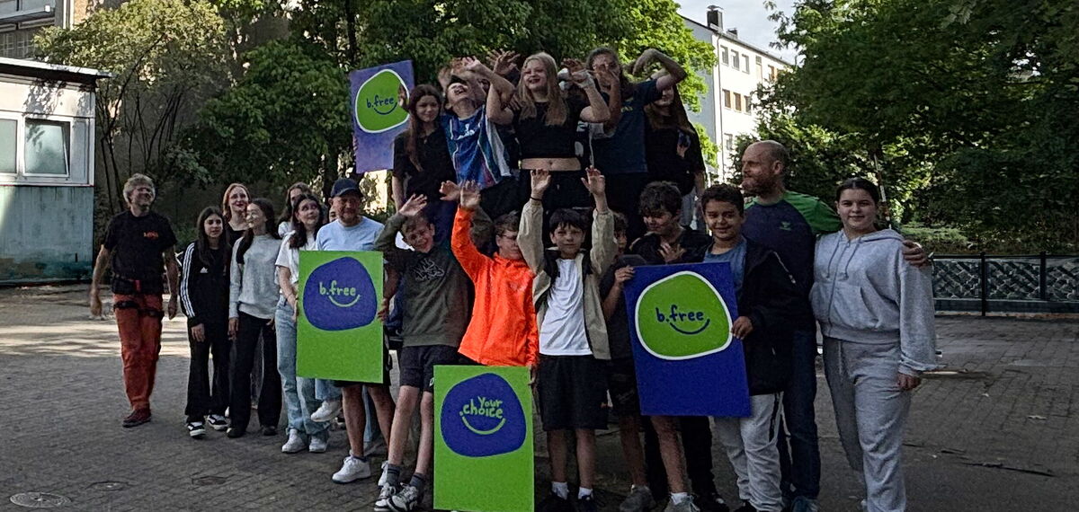 b.free an der Schule